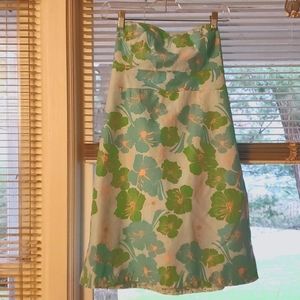 Reversible midi luau dress
